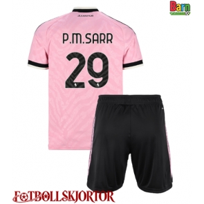 Juventus Pape Matar Sarr #29 Borta Kläder Barn 2026-27 Kortärmad (+ Korta byxor)